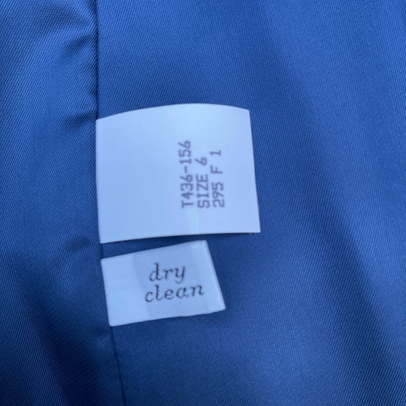 Vintage Pendleton Solid Dark Blue Wool Button Blazer Jacket - Picture 7 of 12